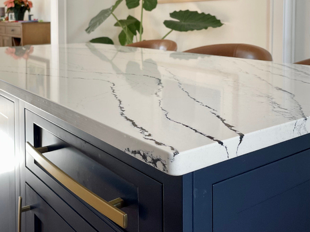 Beautiful kitchen countertop in a western suburbs home